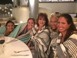 Heather and company friends