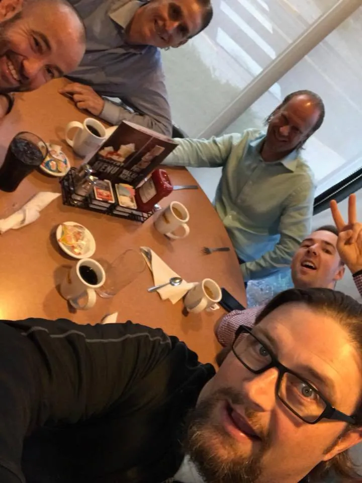 Hitchens at breakfast