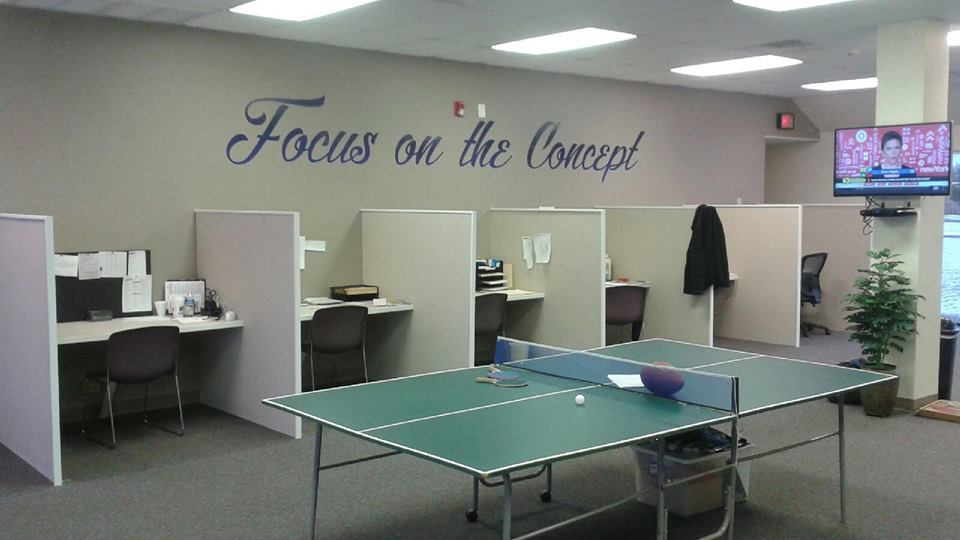 Focus on the concept