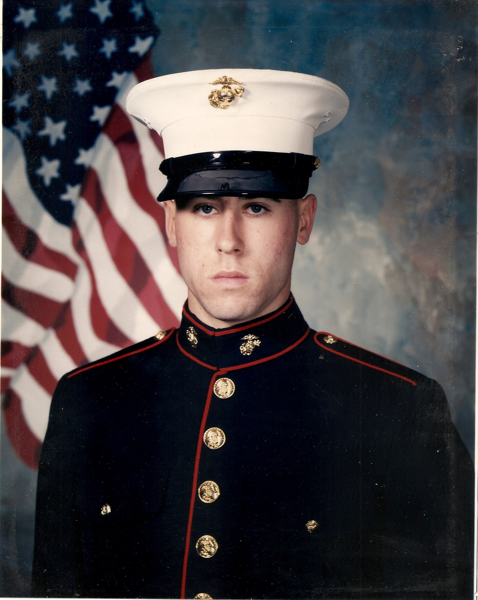 Steve in captain's dress