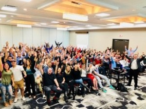 People enjoying at party