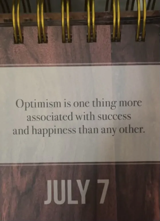 optimism