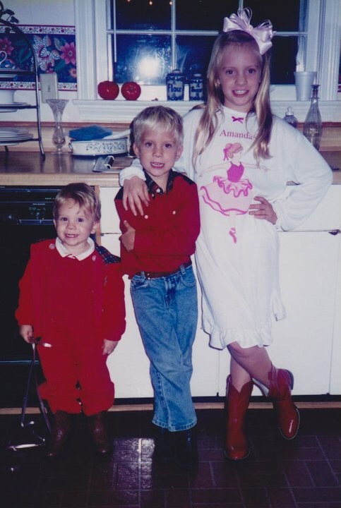 Molly’s children, Amanda, Trey and Michael