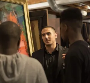 luke-talking-to-african-friends