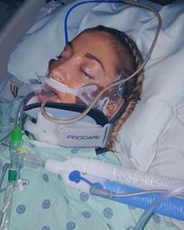 Cassidi was critically injured in a car accident