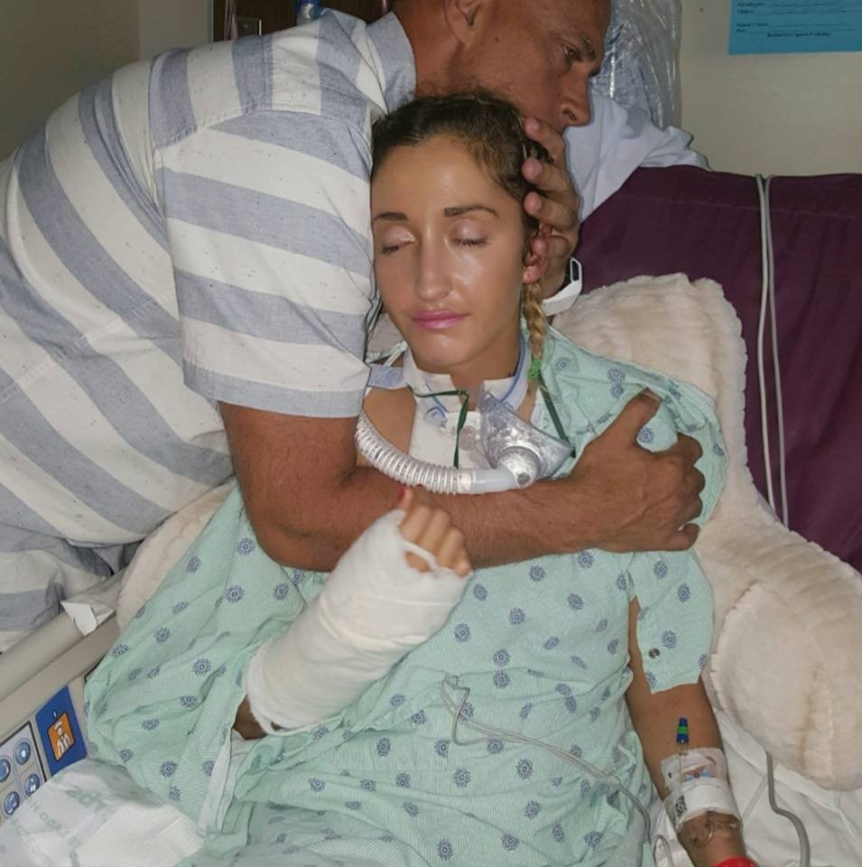 Cassidi in the hospital