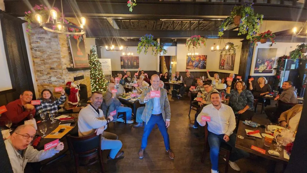 office-dinner-with-slogan