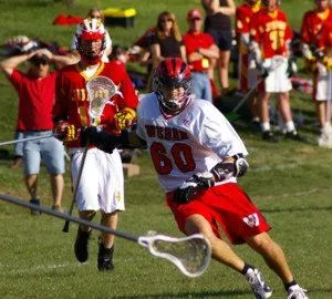Josh Playing Lacrosse