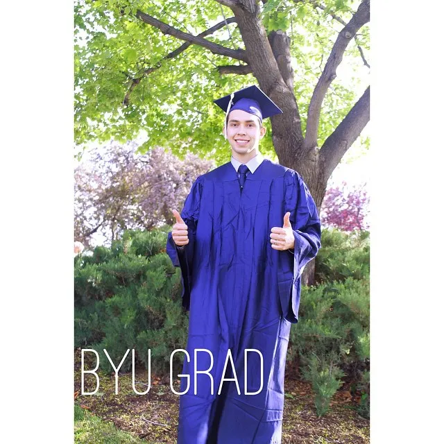 Graduating from BYU